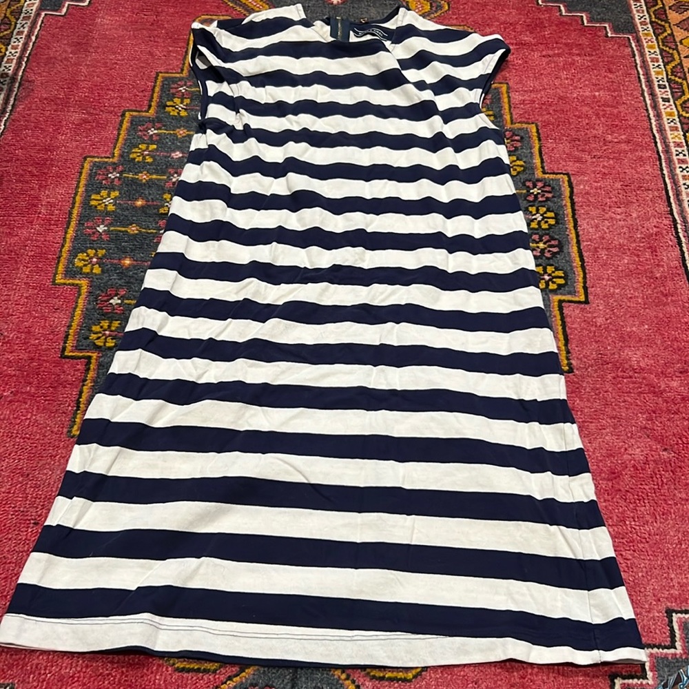 Mark D. Sikes Nautical Stripe Dress